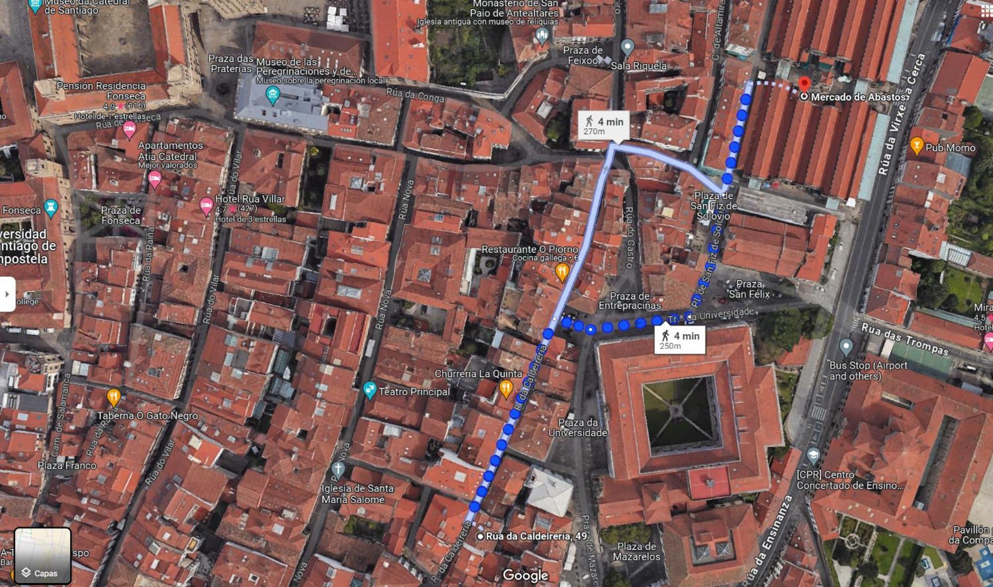 Hotel Real Santiago de Compostela Dış mekan fotoğraf