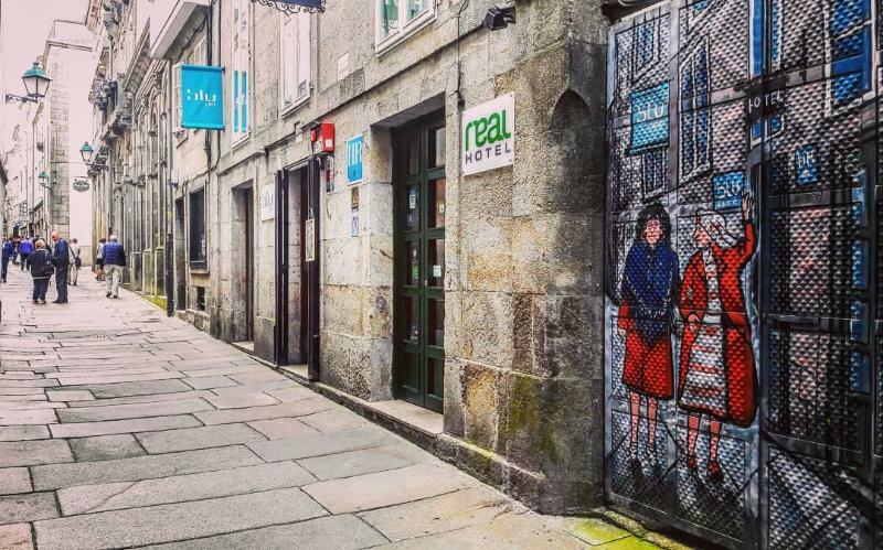 Hotel Real Santiago de Compostela Dış mekan fotoğraf